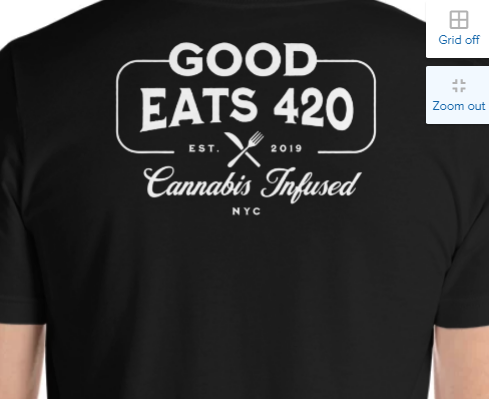 Good Eats 420 Triple Logo Short-Sleeve Unisex T-Shirt