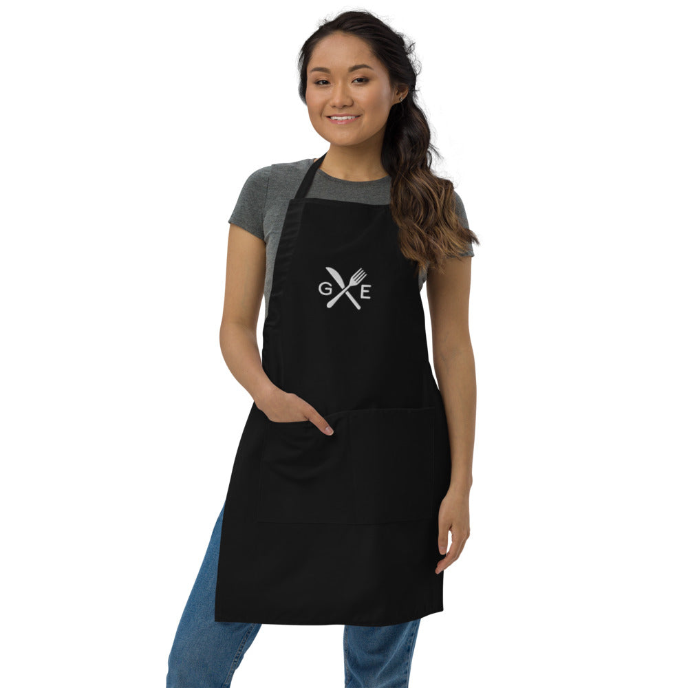 New Cross Embroidered Apron