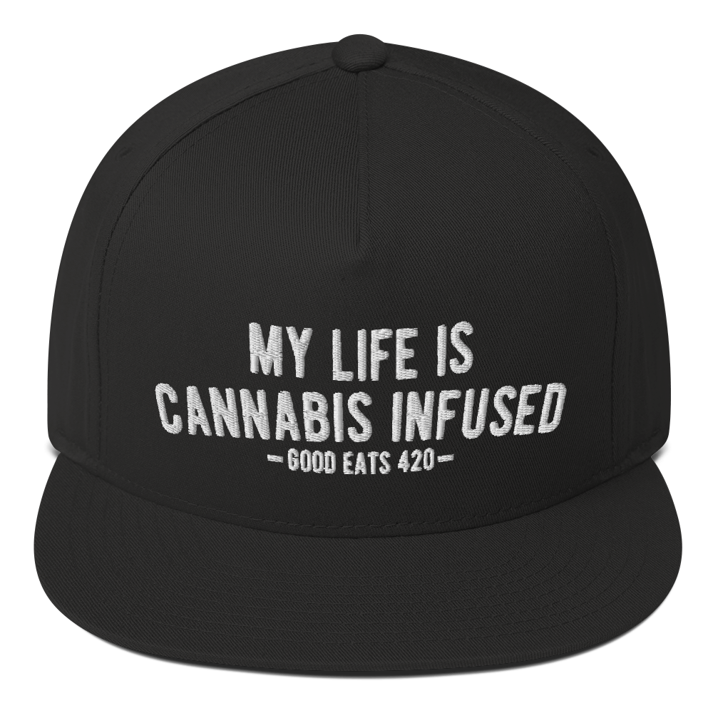 My Life Is Cannabis Infused Snapback