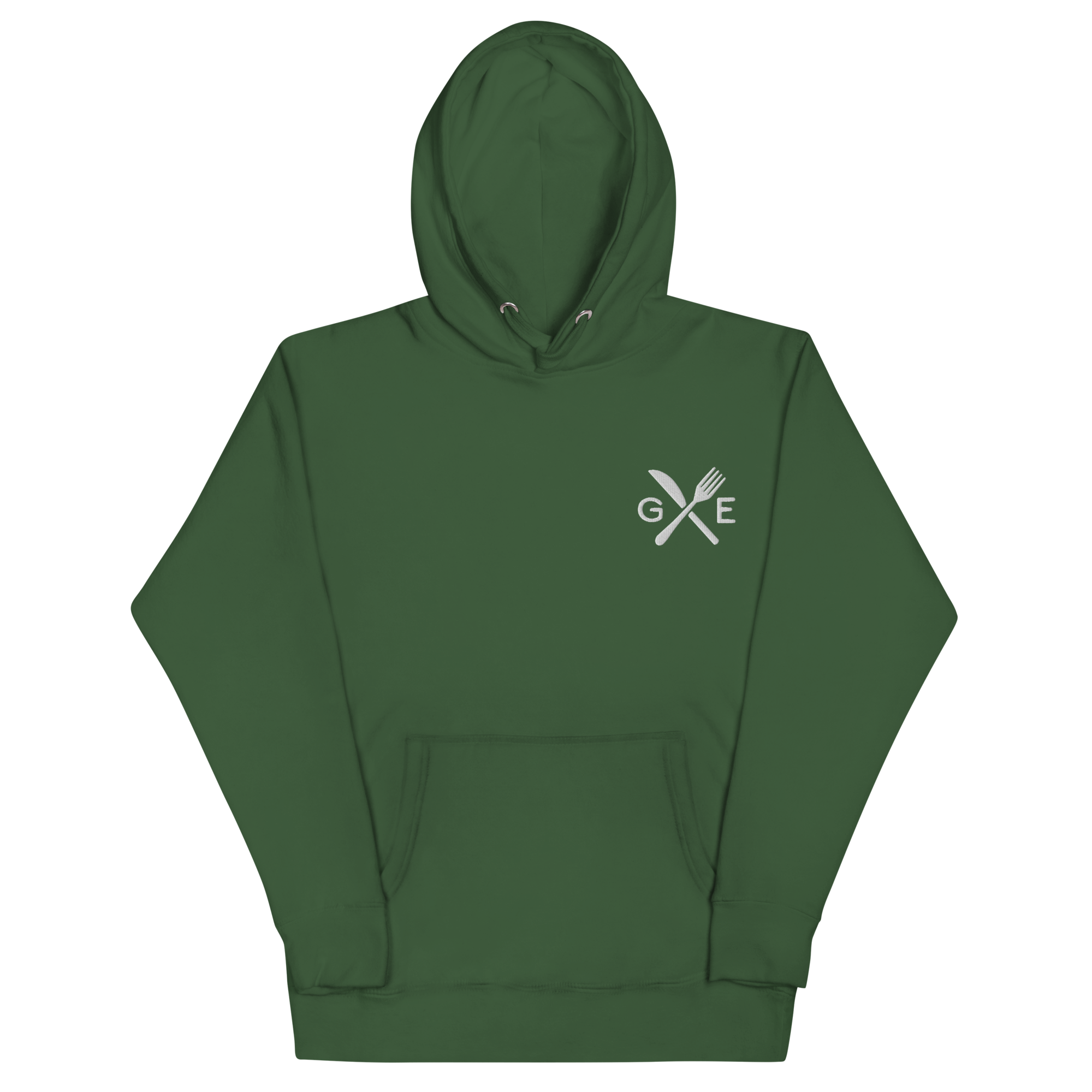 New Cross Embroidered Hoodie