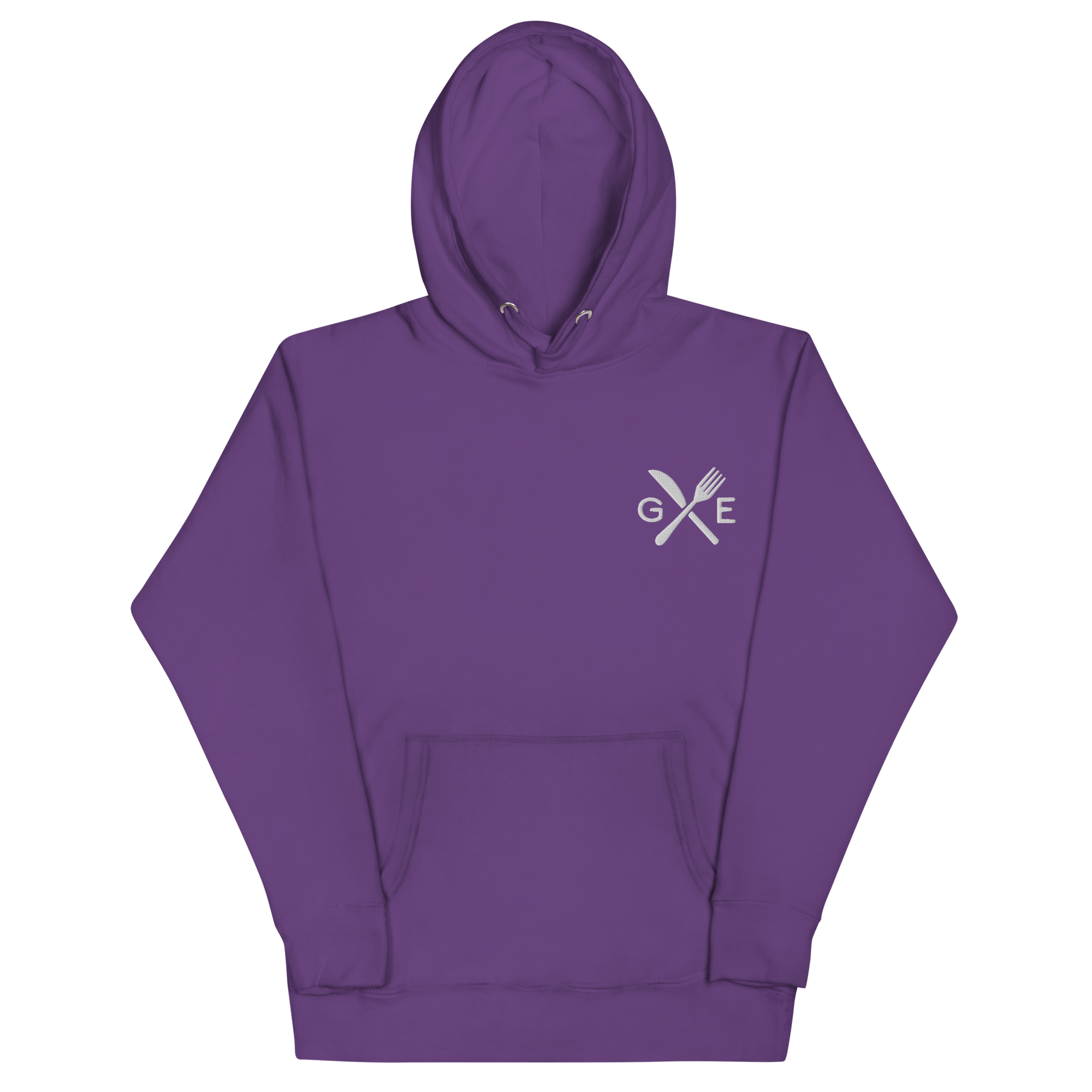 New Cross Embroidered Hoodie